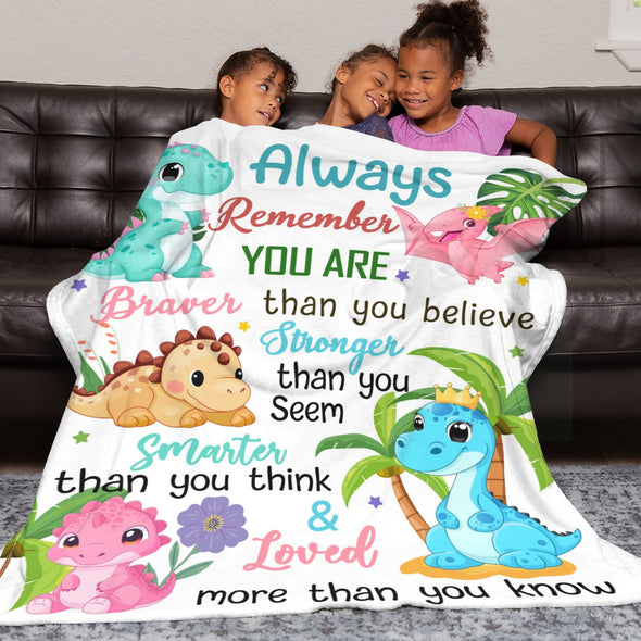 Dinosaur Blanket for Boys Kids Soft Flannel Blanket for Children's Toys are Suitable for Beds, Sofas and School Lunch Break-2-hml Balnket