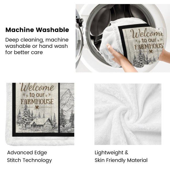 Chicken Pattern Blanket Fleece Throw Blanket Super Soft Warm Gifts for Baby Girls Boys Kids Mom Grandma Room Decor