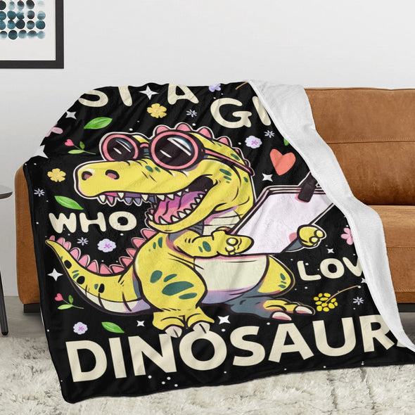 Dinosaur Blanket for Boys Kids Soft Flannel Blanket for Children's Toys are Suitable for Beds, Sofas and School Lunch Break-2-hml Balnket