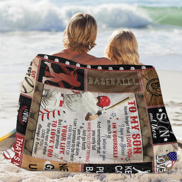 Baseball Pattern Blanket Fleece Throw Blanket Super Soft Warm Gifts for Baby Girls Boys Kids Mom Grandma Room Decor