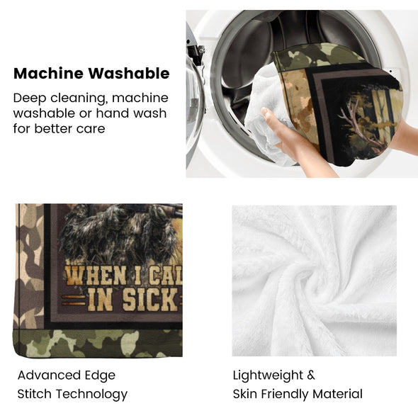 Deer Pattern Blanket Fleece Throw Blanket Super Soft Warm Gifts for Baby Girls Boys Kids Mom Grandma Room Decor