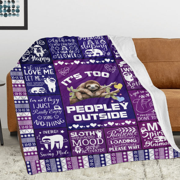 Sloth Blanket Gifts for Women Girls, Cozy Soft Sloths Throw Blanket for Men Kids Boys Christmas Birthday