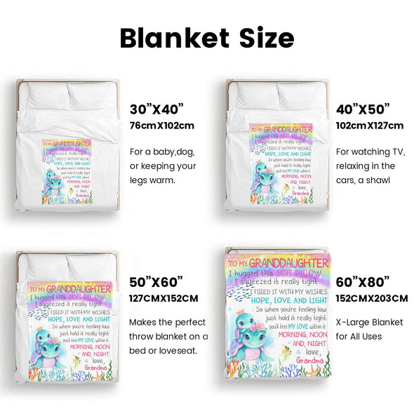 Turtle Pattern Blanket Fleece Throw Blanket Super Soft Warm Gifts for Baby Girls Boys Kids Mom Grandma Room Decor