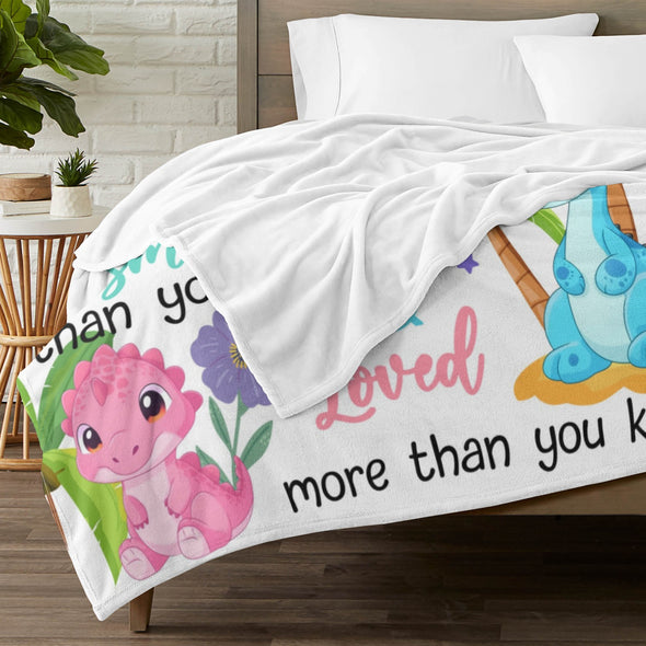 Dinosaur Blanket for Boys Kids Soft Flannel Blanket for Children's Toys are Suitable for Beds, Sofas and School Lunch Break-2-hml Balnket