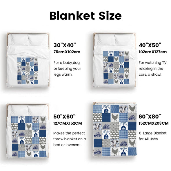 Chicken Pattern Blanket Fleece Throw Blanket Super Soft Warm Gifts for Baby Girls Boys Kids Mom Grandma Room Decor