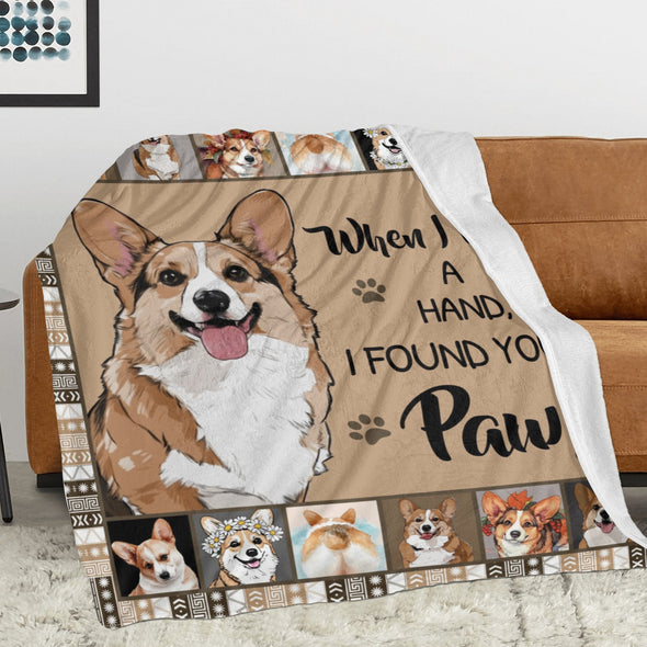 Corgi Blanket Fleece Throw Blanket Super Soft Warm Gifts for Baby Girls Boys Kids Mom Grandma Room Decor