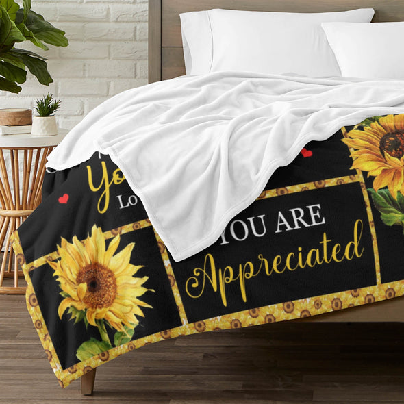 Wife Blanket, Throw Blanket Gifts for Birthday/Wedding/Anniversary/Christmas/Valentines