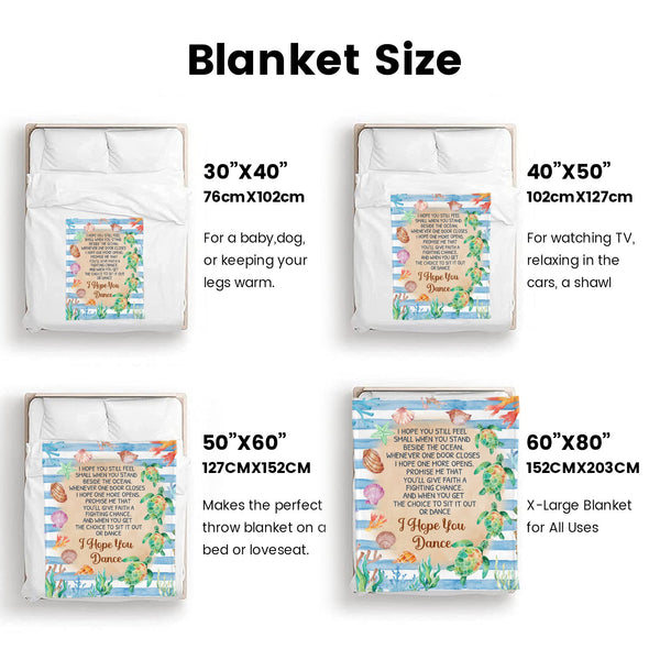 Turtle Pattern Blanket Fleece Throw Blanket Super Soft Warm Gifts for Baby Girls Boys Kids Mom Grandma Room Decor