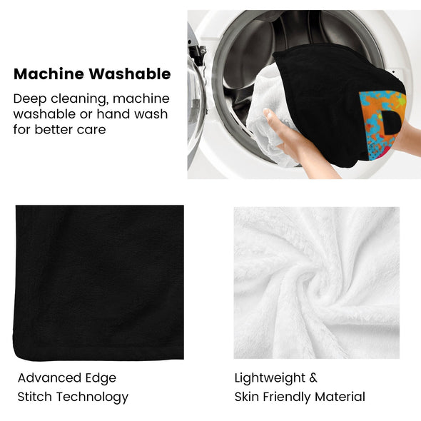 Gamer Blanket Fleece Throw Blanket Super Soft Warm Gifts for Baby Girls Boys Kids Mom Grandma Room Decor