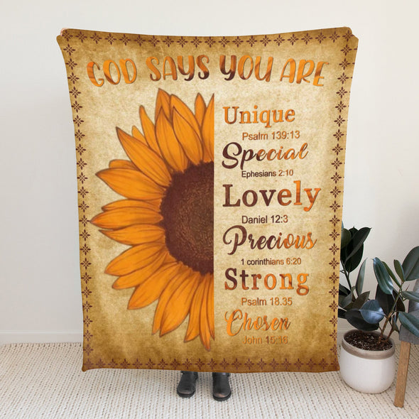 Sunflower Blanket Fleece Throw Blanket Super Soft Warm Gifts for Baby Girls Boys Kids Mom Grandma Room Decor