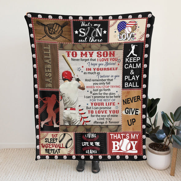 Baseball Pattern Blanket Fleece Throw Blanket Super Soft Warm Gifts for Baby Girls Boys Kids Mom Grandma Room Decor