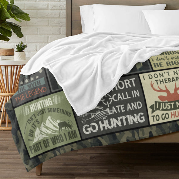 Deer Pattern Blanket Fleece Throw Blanket Super Soft Warm Gifts for Baby Girls Boys Kids Mom Grandma Room Decor