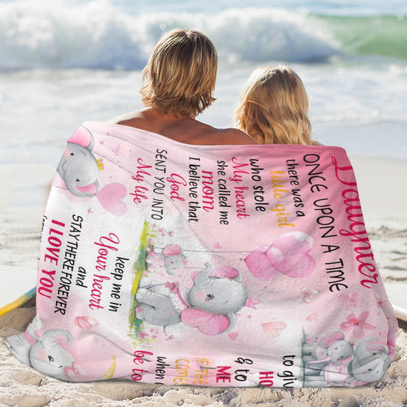 Elephant Blanket Fleece Throw Blanket Super Soft Warm Gifts for Girls Boys Kids Room Decor