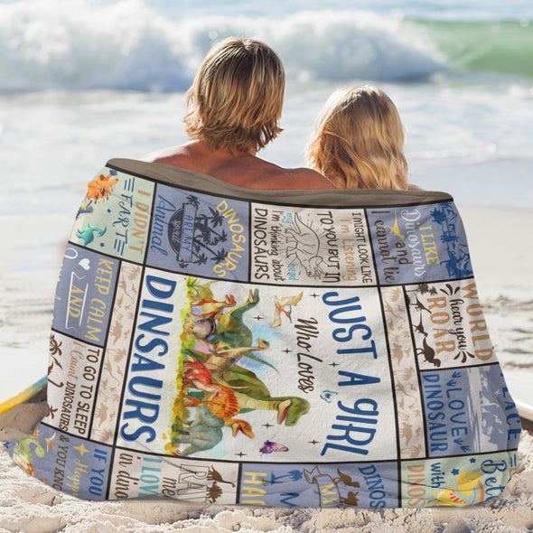 Dinosaur Blanket for Boys Kids Soft Flannel Blanket for Children's Toys are Suitable for Beds, Sofas and School Lunch Break-2-hml Balnket