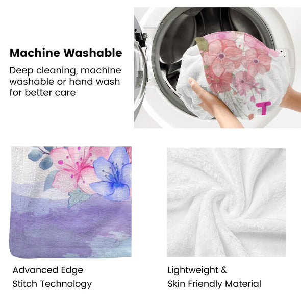 Unicorn Throw Blanket Super Soft Warm Cozy Fuzzy Plush Blanket Gifts for Girls Boys Kids Room Decor