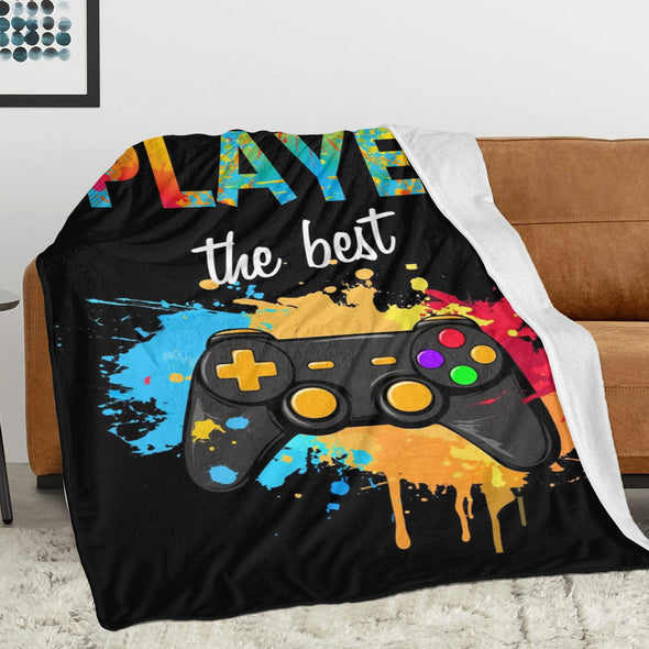 Gamer Blanket Fleece Throw Blanket Super Soft Warm Gifts for Baby Girls Boys Kids Mom Grandma Room Decor