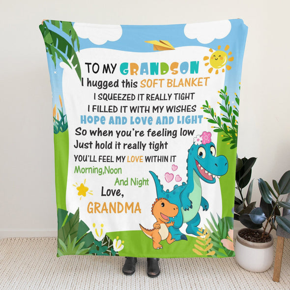 Dinosaur Blanket for Boys Kids Soft Flannel Blanket for Children's Toys are Suitable for Beds, Sofas and School Lunch Break-2-hml Balnket