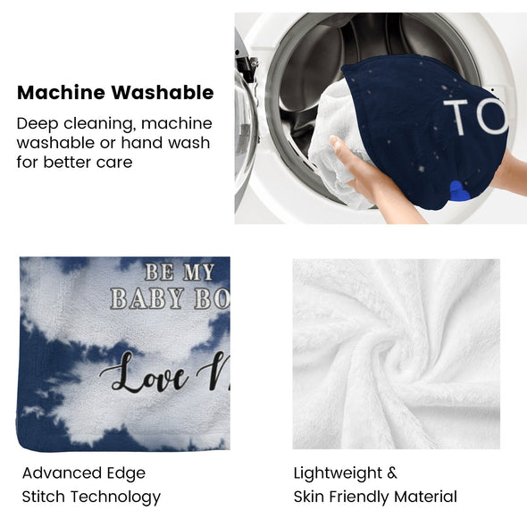 Panda Pattern Blanket Fleece Throw Blanket Super Soft Warm Gifts for Baby Girls Boys Kids Mom Grandma Room Decor