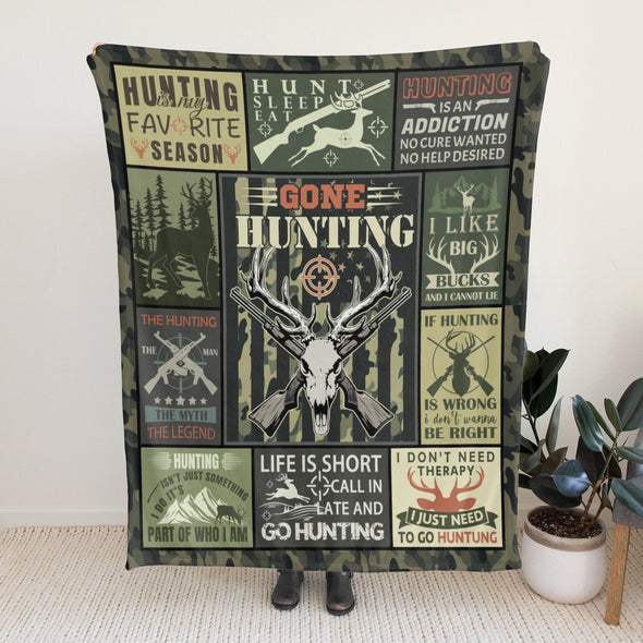 Deer Pattern Blanket Fleece Throw Blanket Super Soft Warm Gifts for Baby Girls Boys Kids Mom Grandma Room Decor