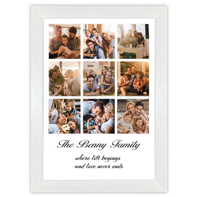 Customized Gift Frame with Picture for Lover, Personalized Picture Frame