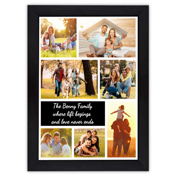 Customized Perfect Print Photo Frame Gift, Personalized Picture Frame