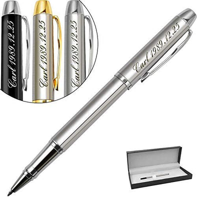 Amlion  Personalized Pens,Custom Engraved Ballpoint Pen,Perfect for Birthday,Business,Party with Name, Slogan or Logo-Black Ink,0.7mm - amlion