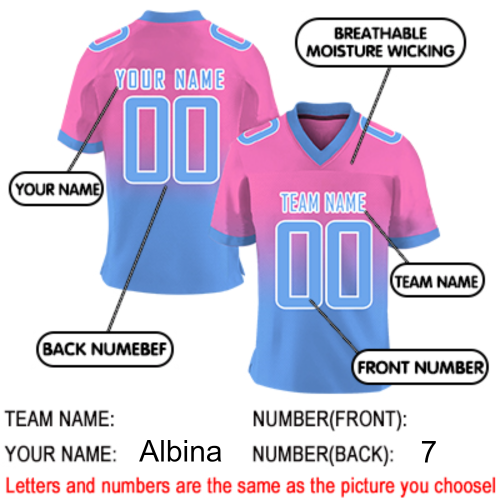 Custom Football Jerseys with Team Name Number, Design Football Uniforms for Men Women/Kids/Youth
