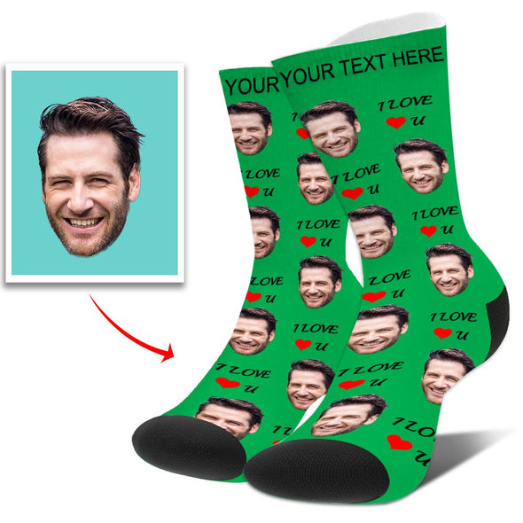 Photo Socks Personalized Funny Socks With Photo,Custom Face Socks,Put Your Photo into Socks for Men and Women