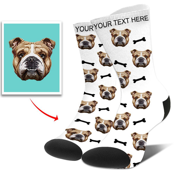 Photo Socks Personalized  Funny Socks With Photo
