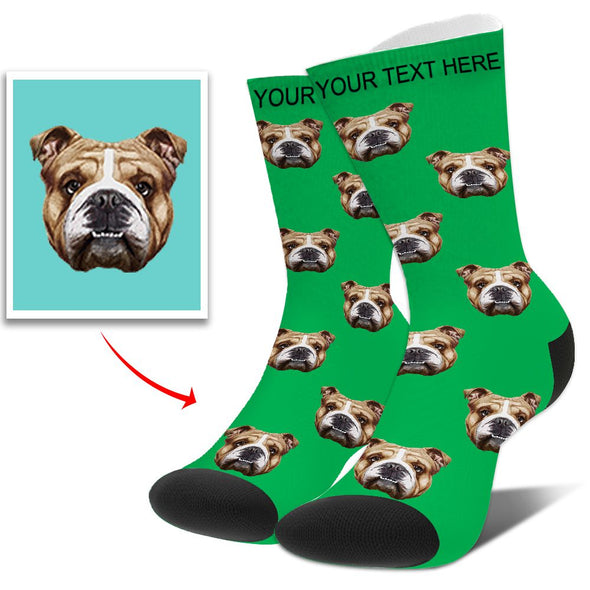Photo Socks Personalized Funny Socks With Photo,Custom Face Socks Unisex