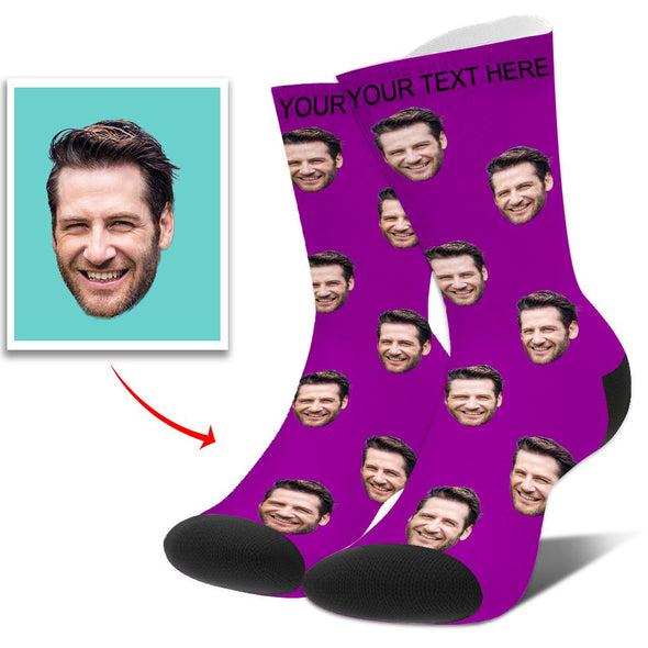 Photo Face Socks Personalized Funny Socks With Photo
