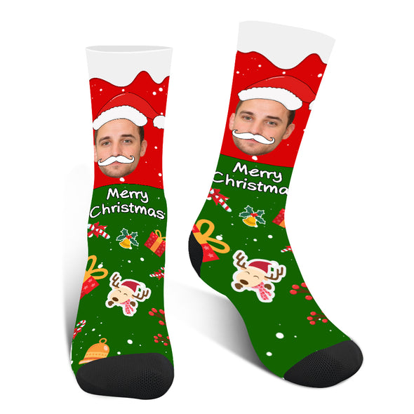 Photo Socks Personalized  Christmas Socks With Photo - amlion