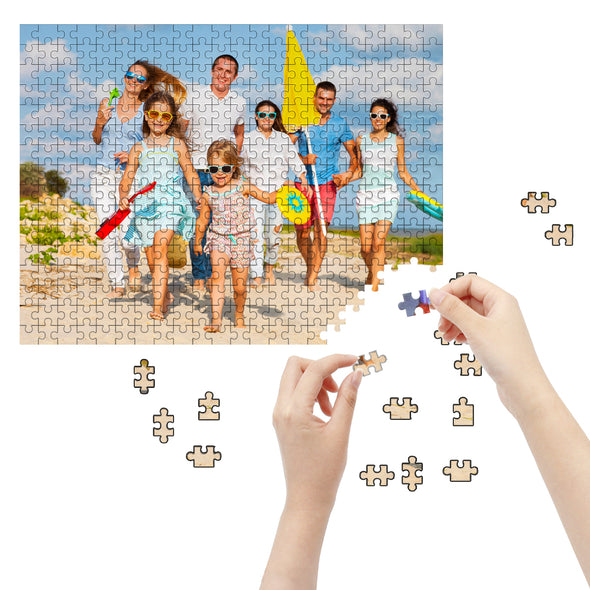 (300-1000) Piece Custom Jigsaw Puzzles for Adults Kid from Photos,Personalized Picture Puzzle