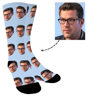 Custom Photo Colorful Socks for Men Women Unisex - amlion