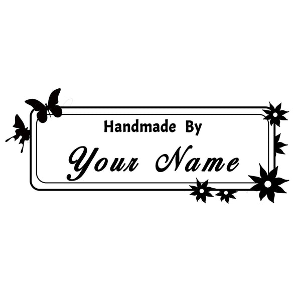 Custom Stamps Personalized - Handmade Stamps -3/5"×1-1/4" - amlion