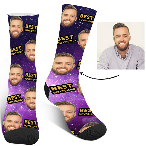 Custom Photo "Best“Printed Socks For Men And Women - amlion