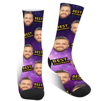 Custom Photo "Best“Printed Socks For Men And Women - amlion