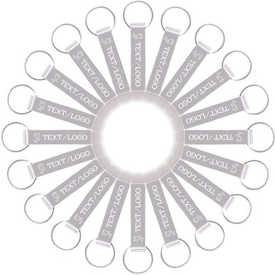 Personalized Bottle Opener Keychain Bulk, Engraved Bottle Opener with Logo Text