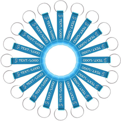 Personalized Bottle Opener Keychain Bulk, Engraved Bottle Opener with Logo Text