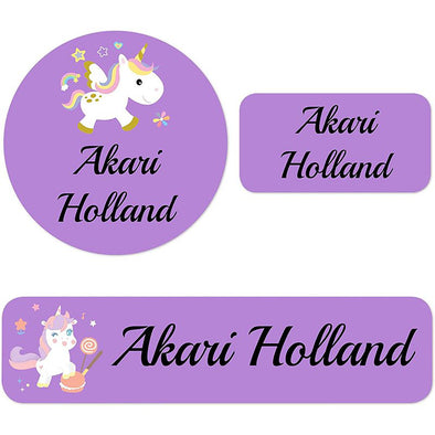 105 Pcs Custom Name Stickers for Kids School Supplies, Personalized Labels for Kids