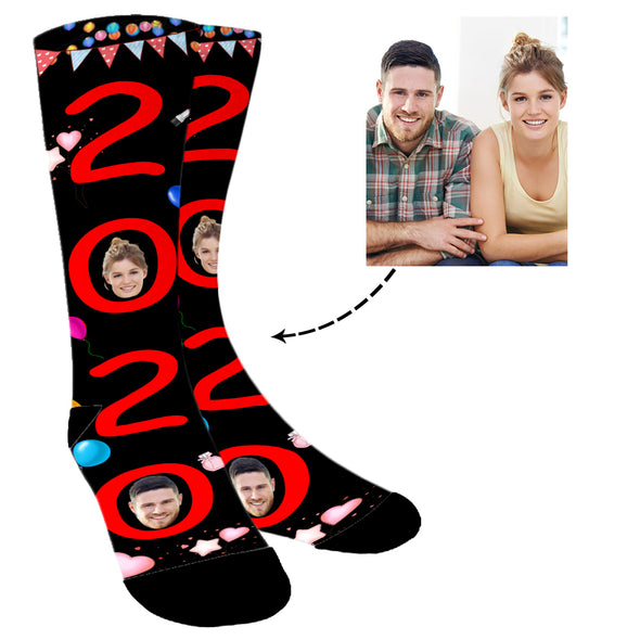 Custom Photo 2020 Socks for Men Women Unisex - amlion
