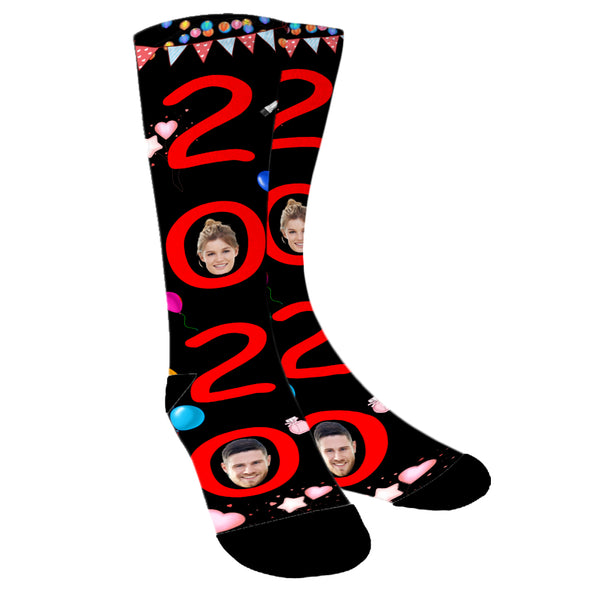 Custom Photo 2020 Socks for Men Women Unisex - amlion