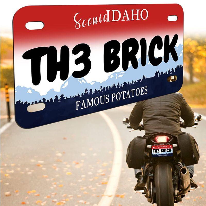 Custom Motorcycle License Plates