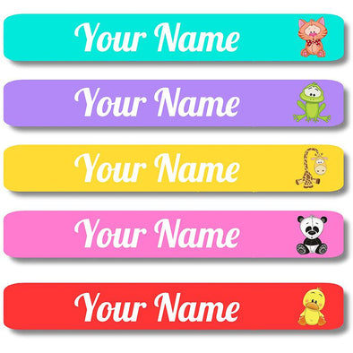 Personalized Labels for Kids School Supplies, Custom Stickers Name Labels-100 Pcs