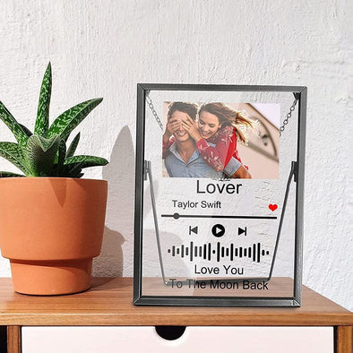 Custom Music Plaque with Picture, Personalized Acrylic Music Album Cover Photo Frames