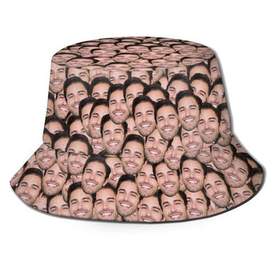 Custom Face Bucket Hat for Women Men, Design Bucket Hat Fisherman Cap