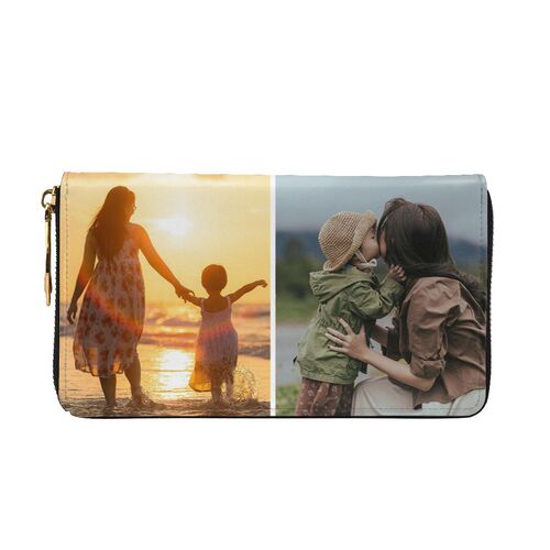 Personalized Photo Wallet for Women, Custom Wallet with Picture for Wife, Mother Day Gifts