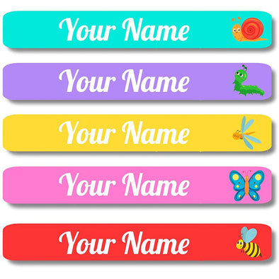 Personalized Labels for Kids School Supplies, Custom Stickers Name Labels-100 Pcs