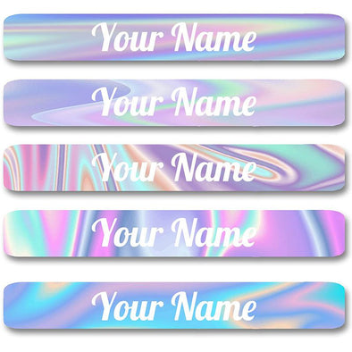 100 PCS Customizable Name Tags, Personalized Labels for Kids Back to School Supplies