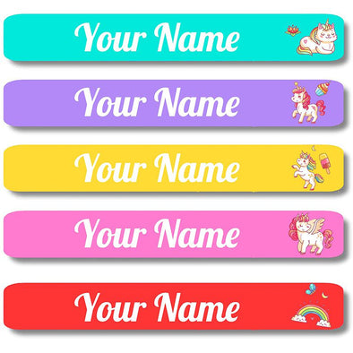 Personalized Labels for Kids School Supplies, Custom Stickers Name Labels-100 Pcs